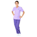 Mock-Wrap Tunic Scrub